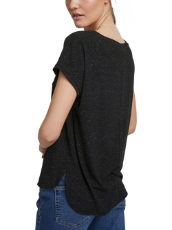 ICHI Rebel Relaxed Fit T-Shirt, Black - view 2, Black