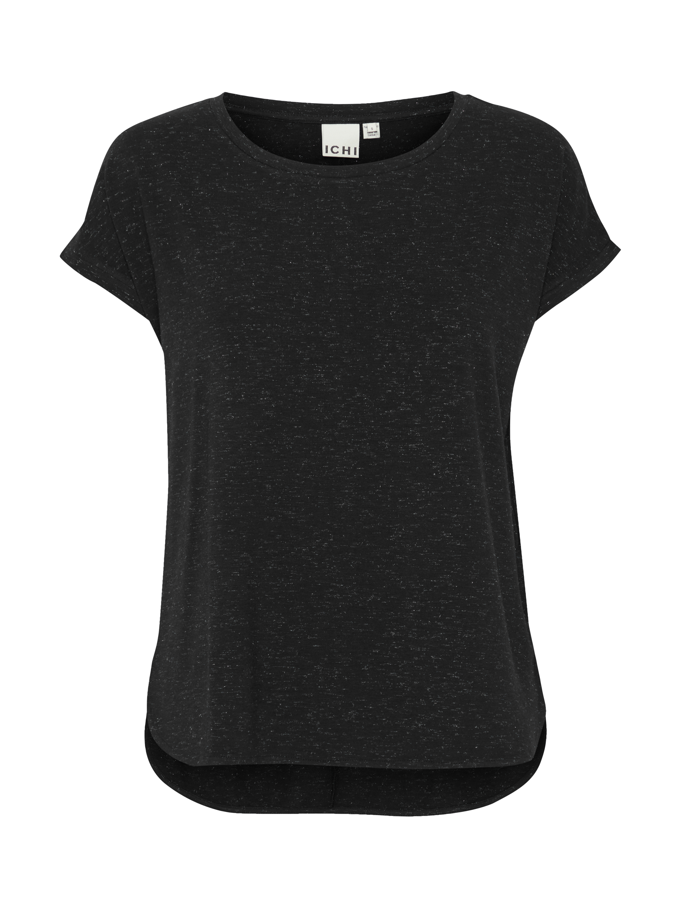 Product image 5 of 7, which shows ICHI Rebel Relaxed Fit T-Shirt, Black, XS