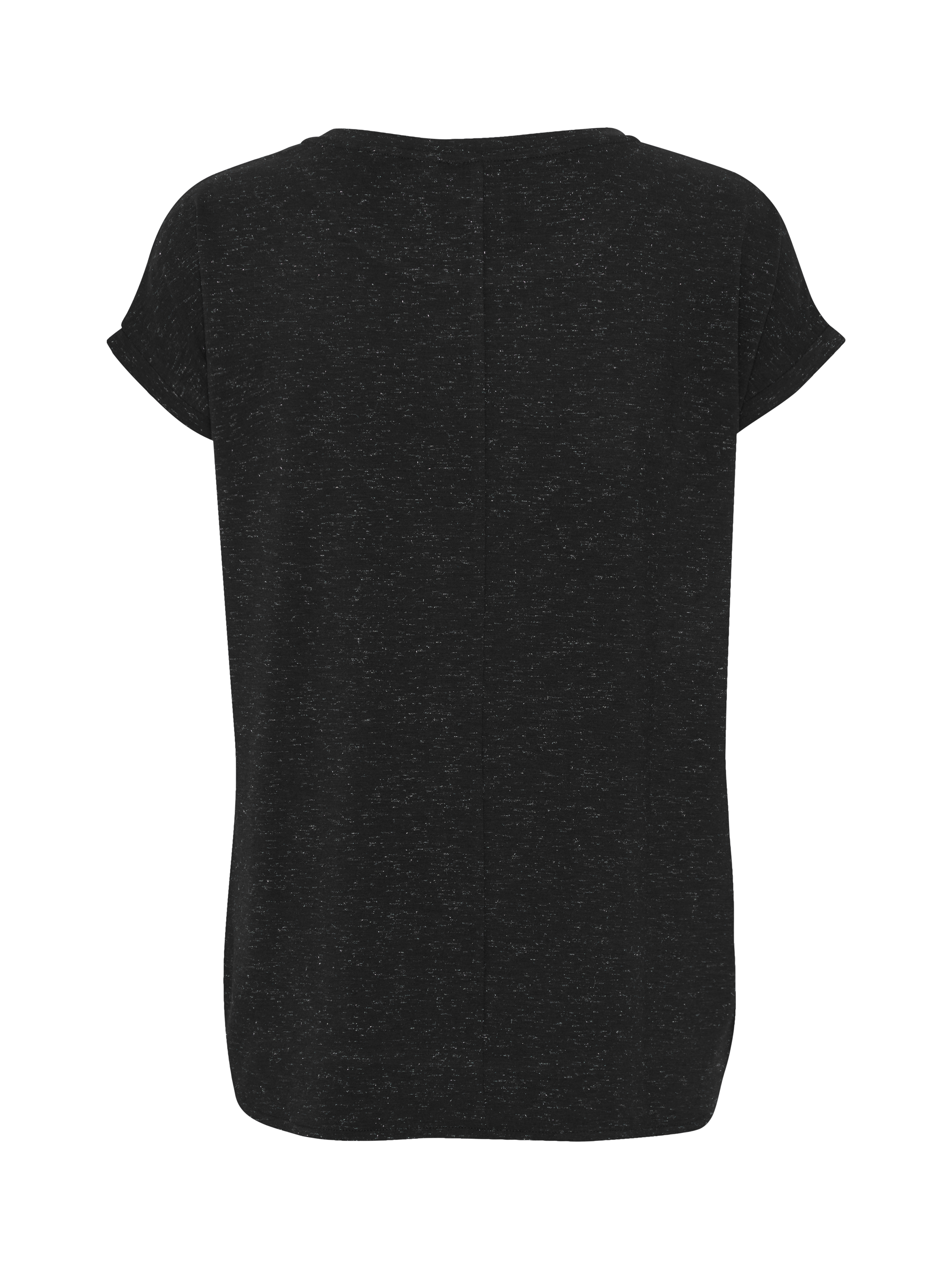 Product image 6 of 7, which shows ICHI Rebel Relaxed Fit T-Shirt, Black, XS