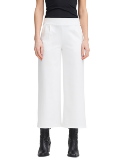 ICHI Ihkate Sus Cropped Trousers, Cloud Dancer, Cloud Dancer