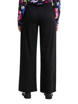 ICHI Kate Wide Leg Trousers - view 2, Black