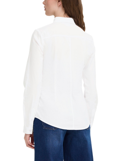 ICHI Dima Long Sleeve Shirt, White - view 2, White