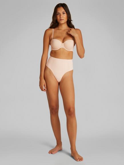 Calvin Klein Secure Sculpt High Waist Shapewear Thong - view 2, Natural