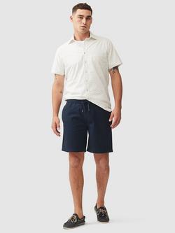 Rodd & Gunn Gunn Stretch Cotton 7" Resort Shorts - view 2, Navy