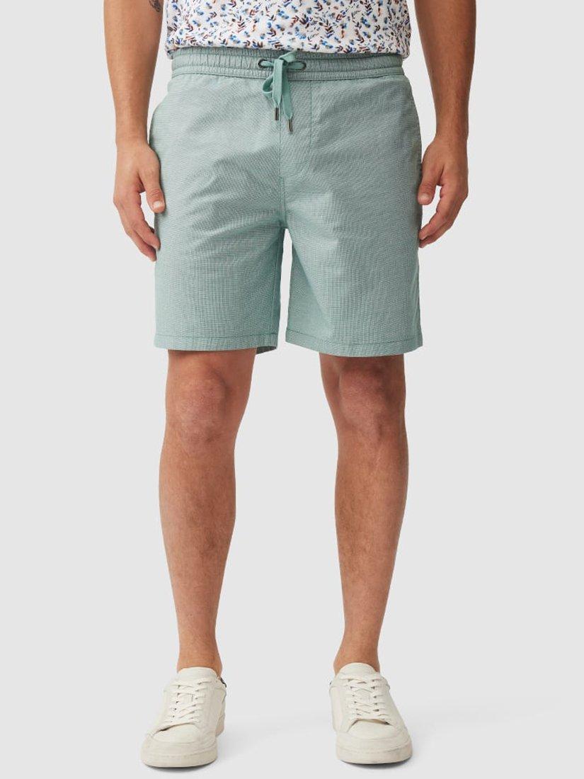 Rodd & Gunn Gunn Stretch Cotton 7" Resort Shorts, Verdant