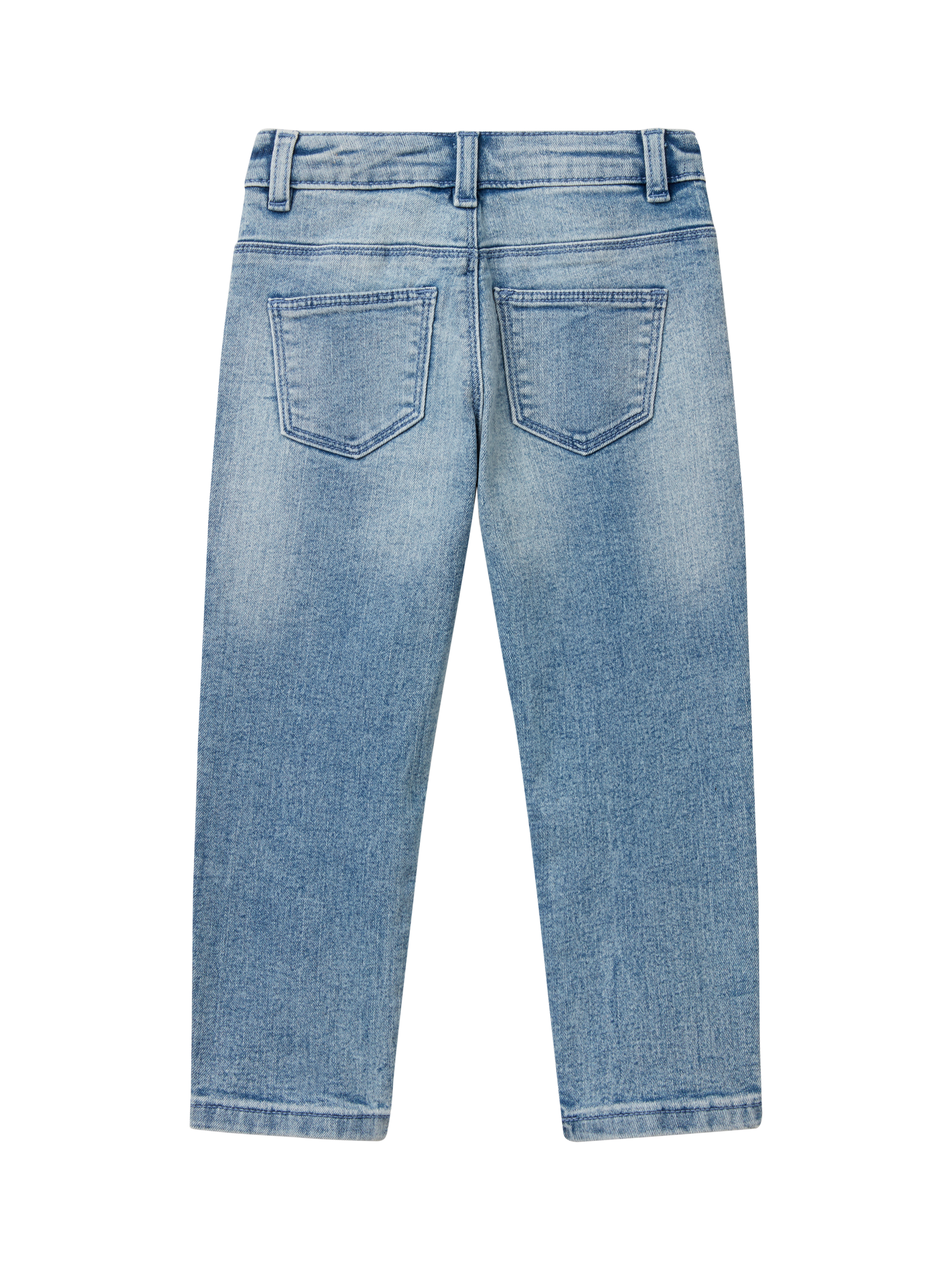 Product image 2 of 3, which shows Benetton Kids' Skinny Jeans, Sky Blue, 18-24 months
