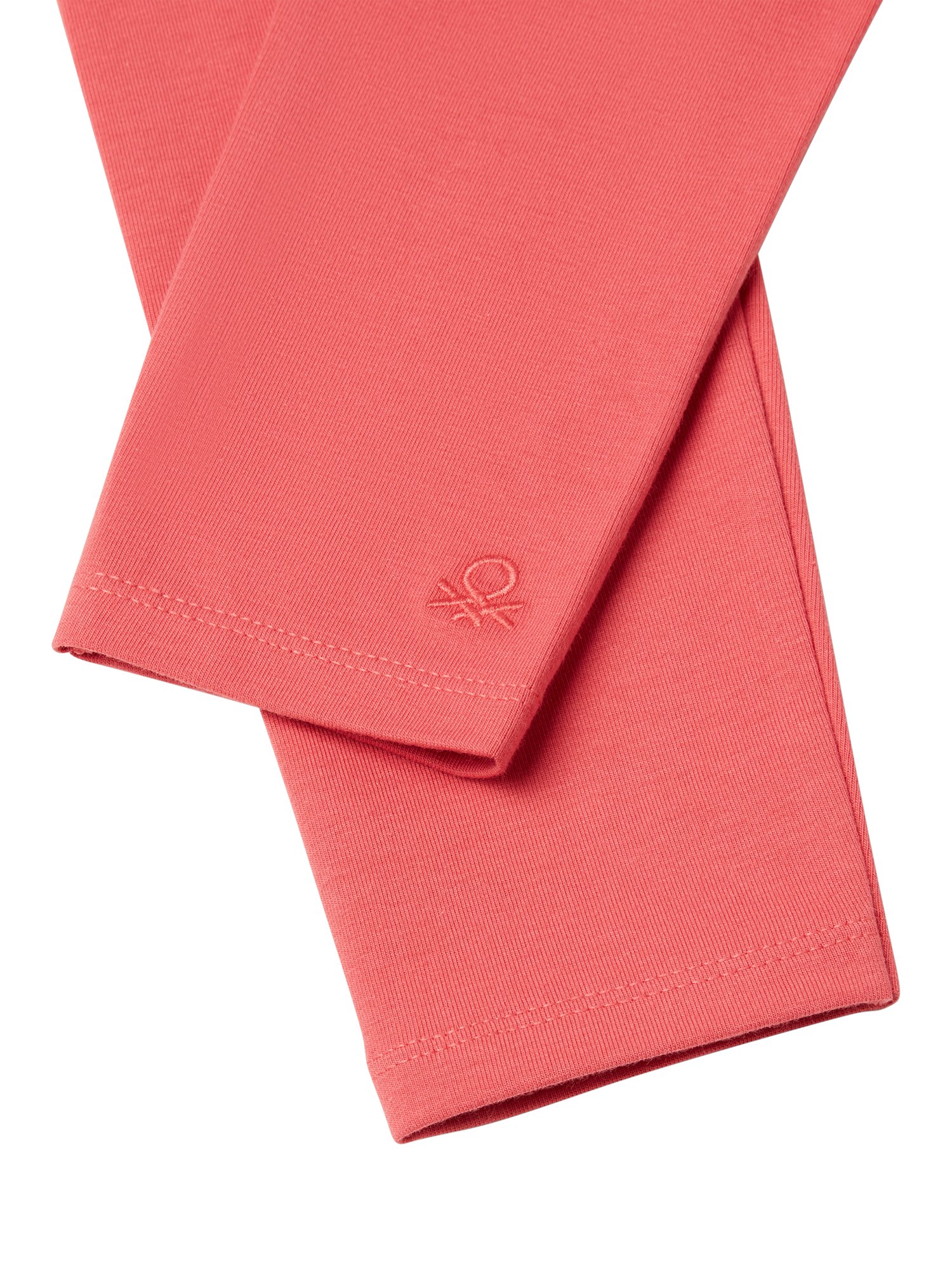 Product image 3 of 3, which shows Benetton Kids' Leggings, Cyclamen, 2-3 years