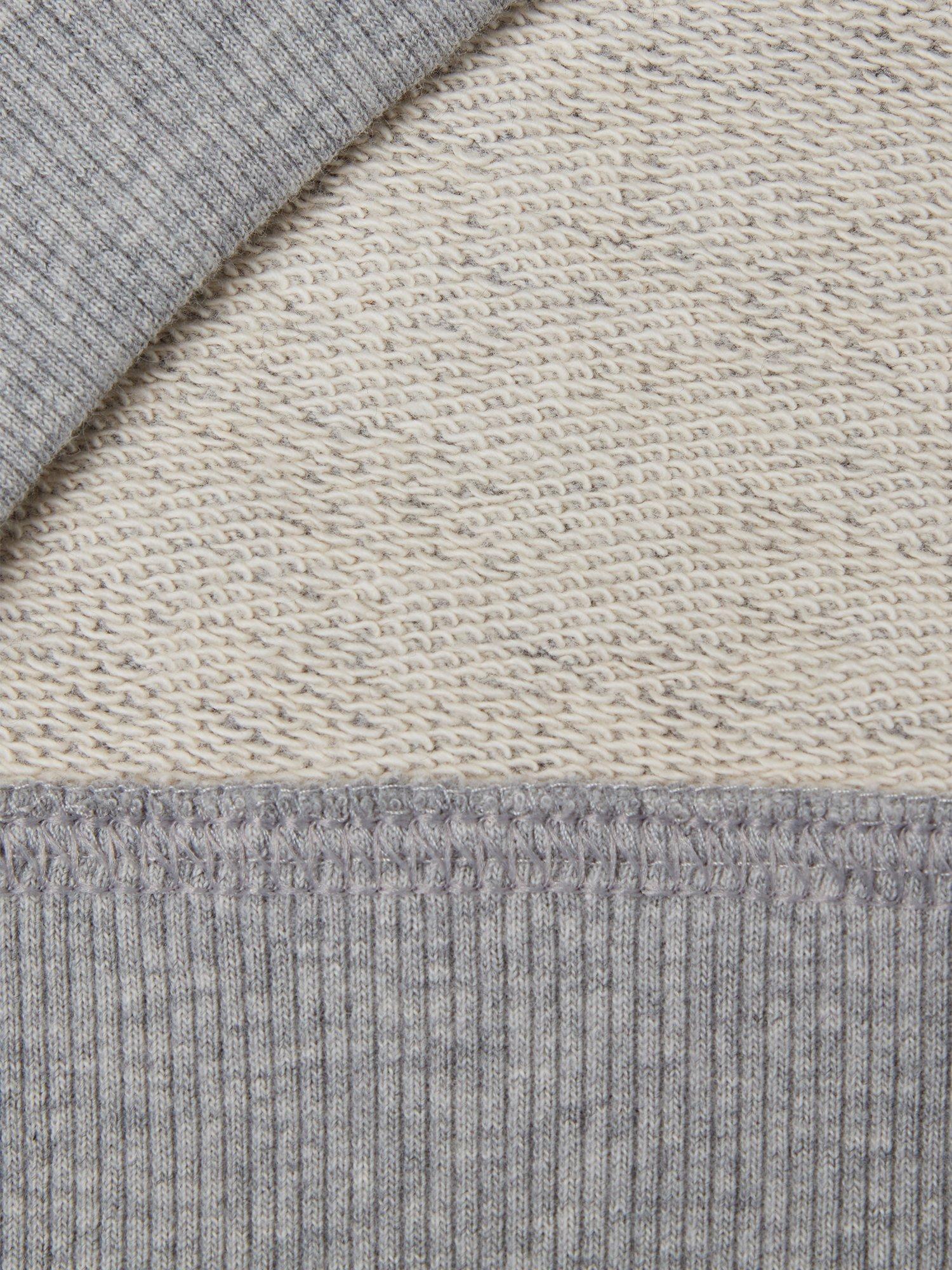 Product image 3 of 3, which shows Benetton Kids' Logo Sweatshirt, Medium Melange Grey, 2-3 years