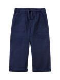 Benetton Kids' Drawstring Waist Straight Leg Trousers