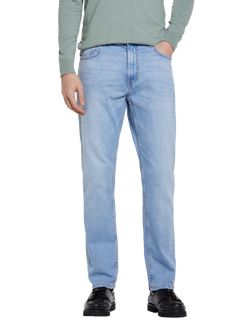 SISLEY Regular Fit Jeans, Mid Blue, Mid Blue