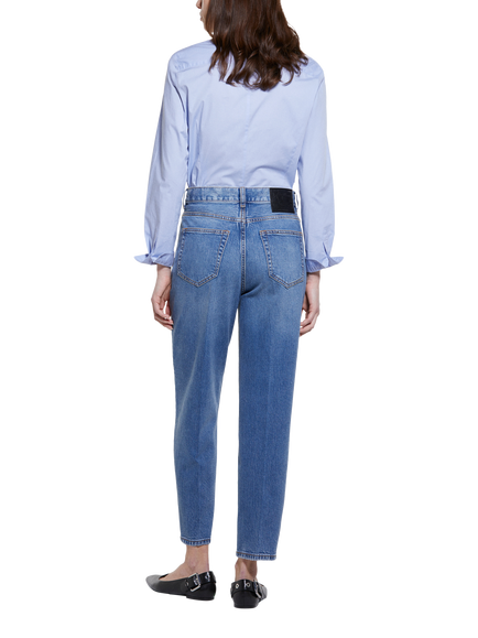 SISLEY Mom Fit Jeans, Blue - view 2, Blue