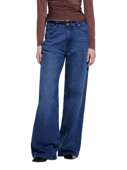 SISLEY Wide Leg 72 Jeans, Blue
