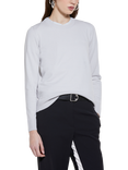 SISLEY Crew Neck Sweater, Light Grey