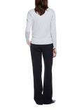 SISLEY Crew Neck Sweater, Light Grey