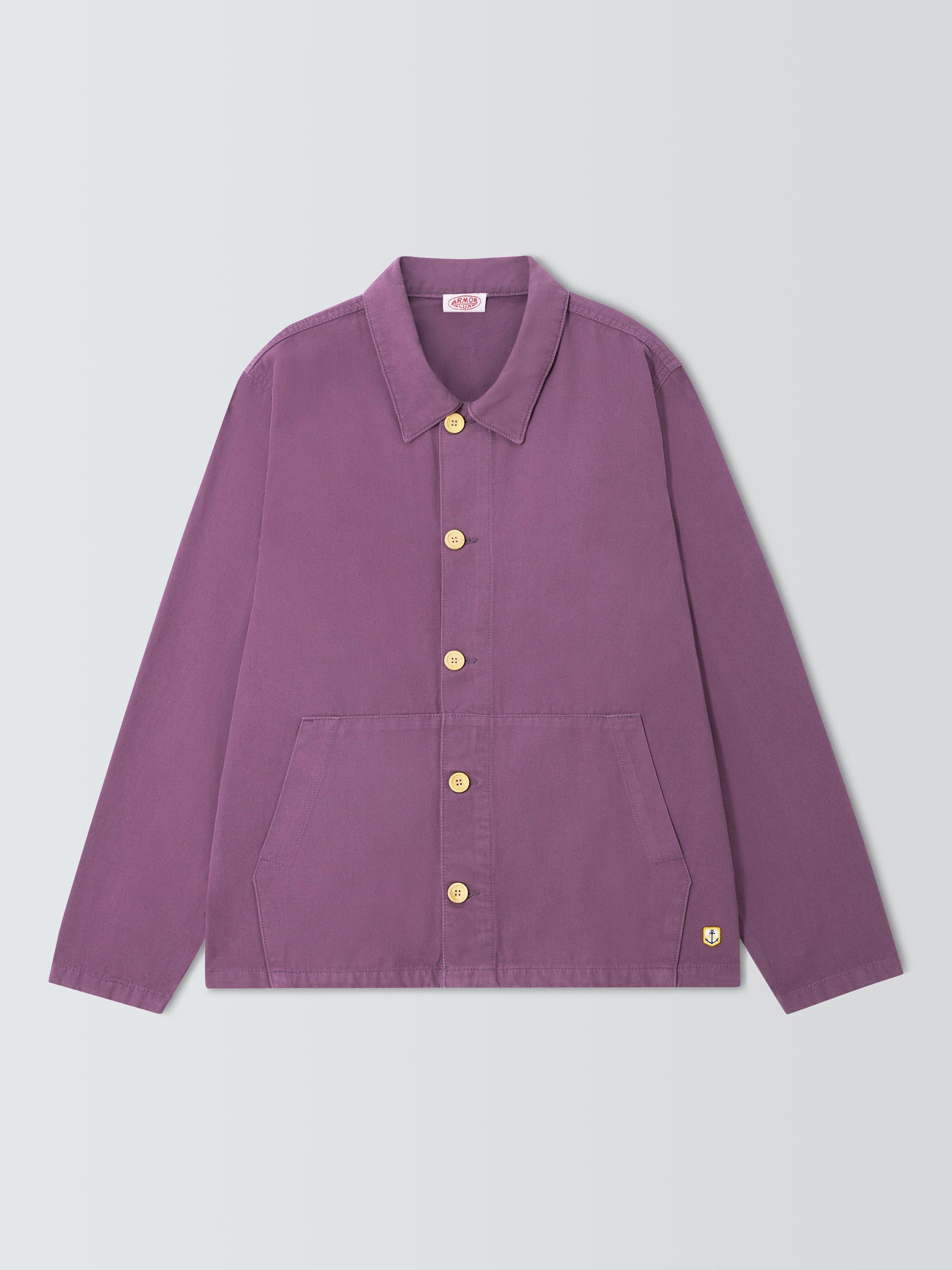 Product image 1 of 1, which shows Armor Lux Cotton Canvas Fisherman Jacket, Indiano, S