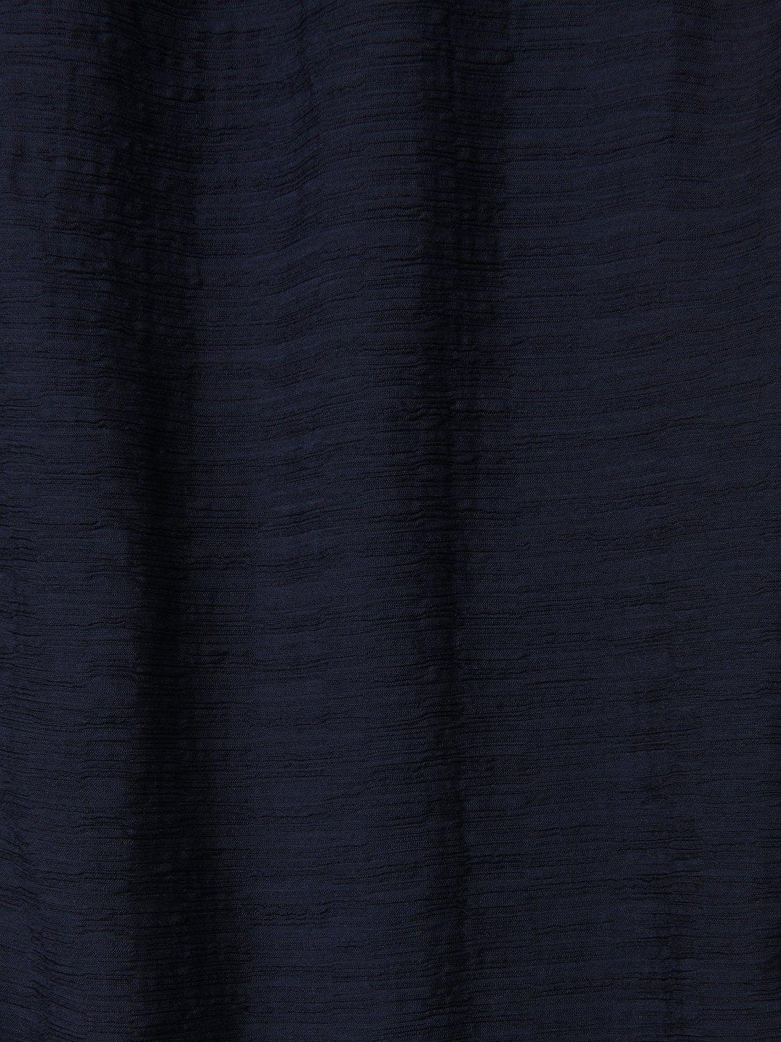 Product image 6 of 6, which shows Whistles Nora Textured Midi Dress, Navy, 8