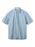 forét Atlas Stripe Cotton Shirt
