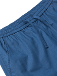forét Serene Linen Blend Shorts, Blue