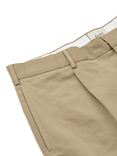 forét Tailored Twill Writer Shorts, Khaki