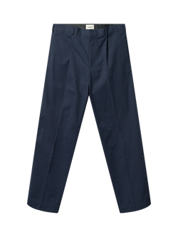 forét Tailored Twill Writer Trousers, Navy, Navy