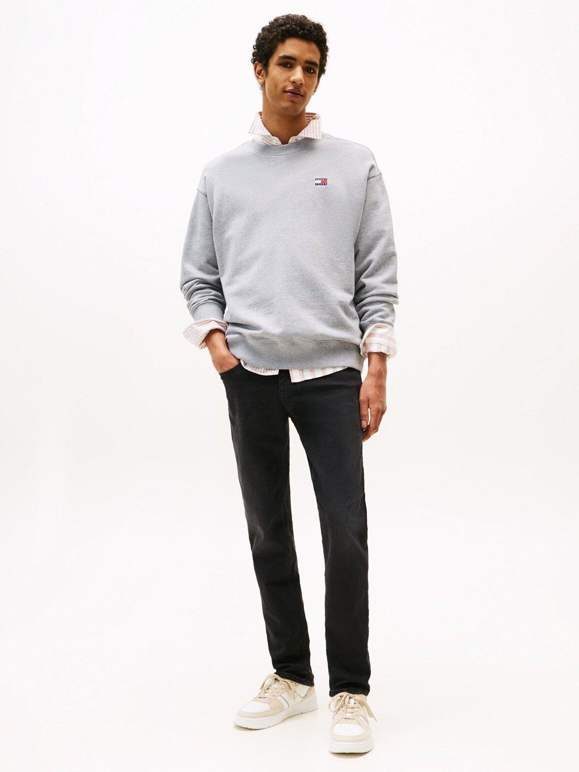 Product image 2 of 5, which shows Tommy Hilfiger Scanton Slim Fit Jeans, Denim Black, W30/L30
