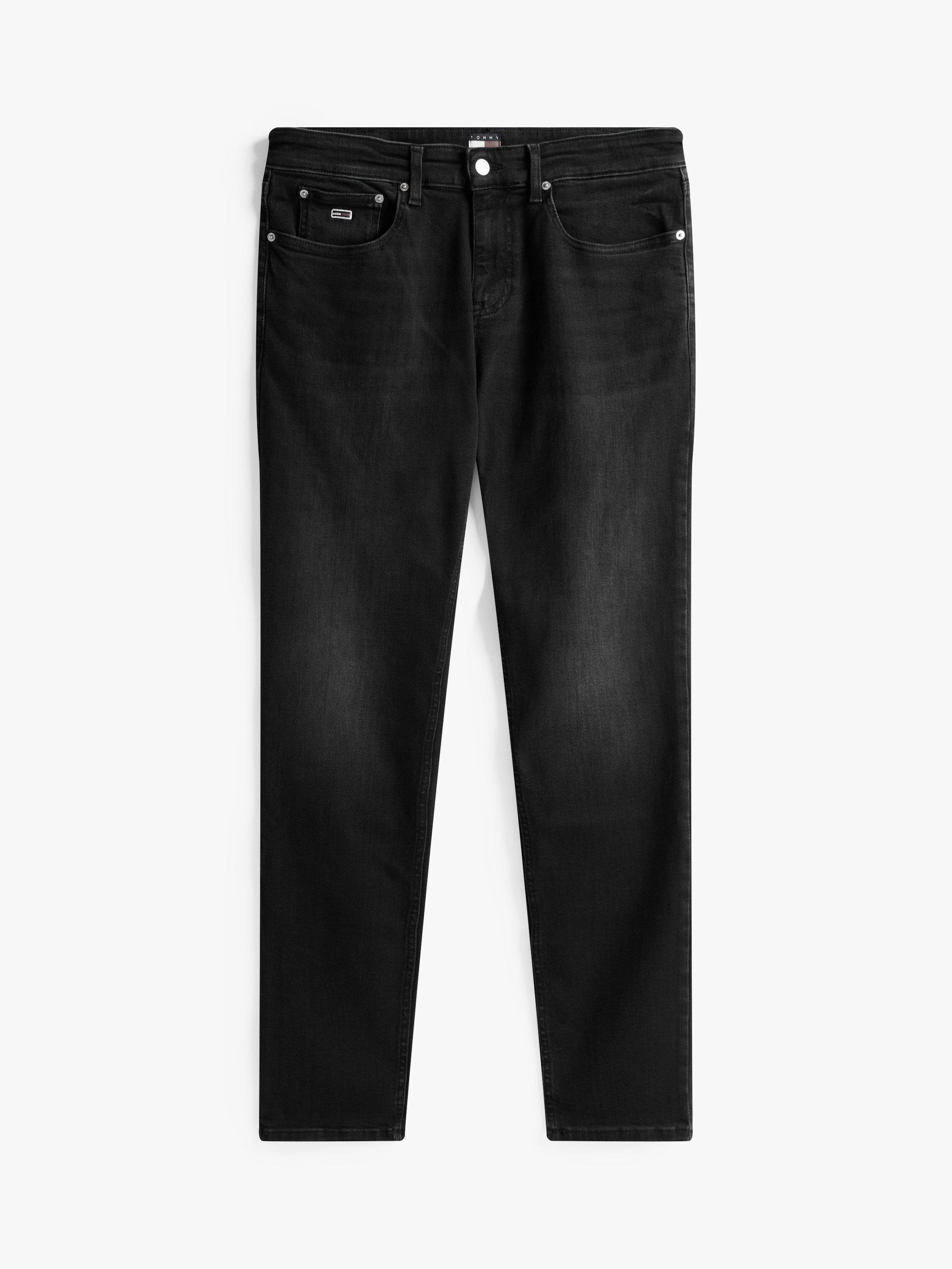 Product image 5 of 5, which shows Tommy Hilfiger Scanton Slim Fit Jeans, Denim Black, W30/L30