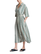 Hobbs Petite Freya Silk Midi Dress, Multi