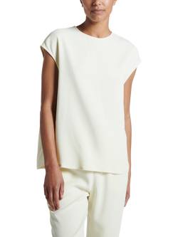 ASCENO The Dasha T-Shirt, Cream, Cream