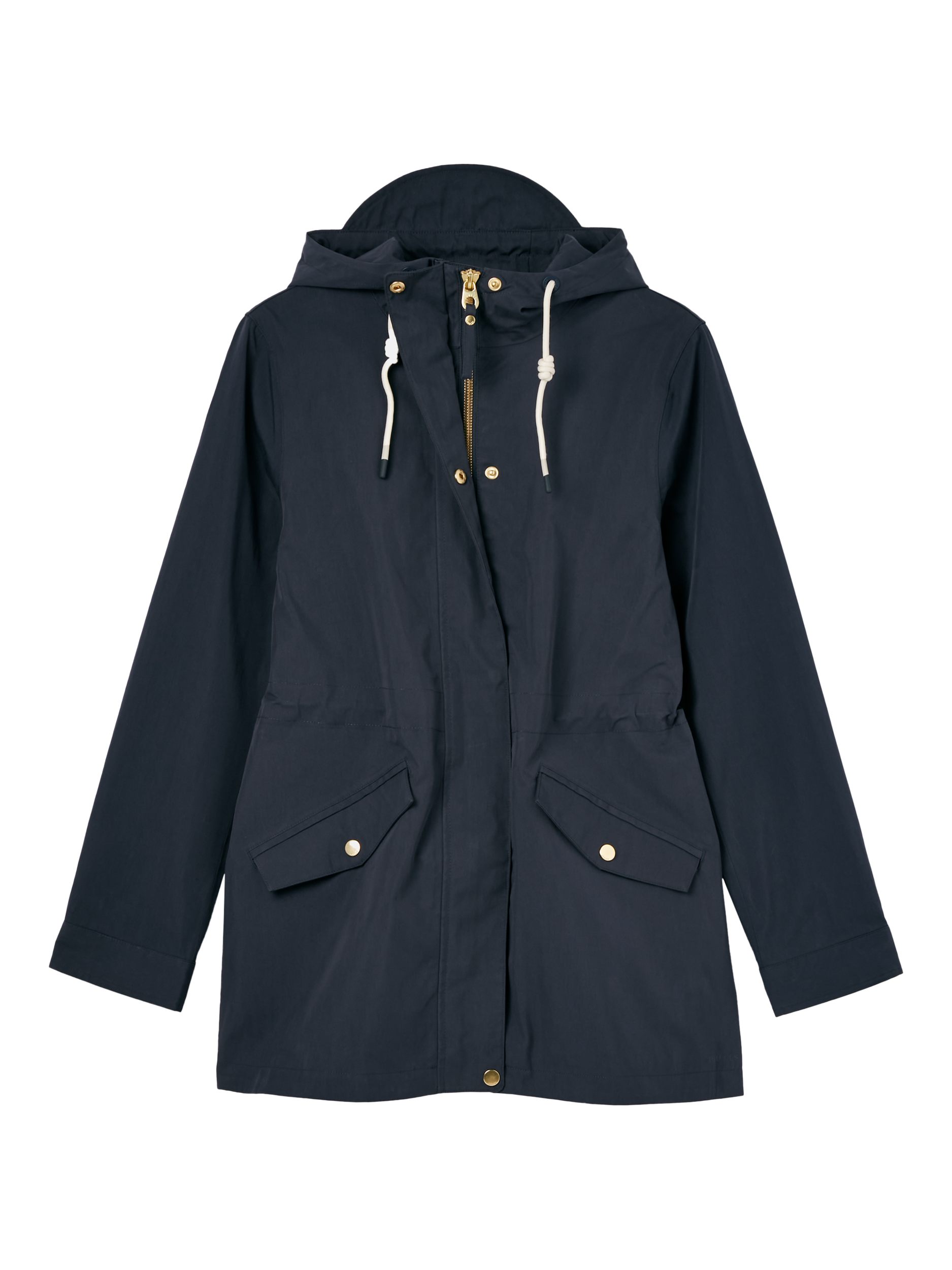 Product image 7 of 7, which shows Joules Taped Seams Waterproof Raincoat, Navy Blue, 6