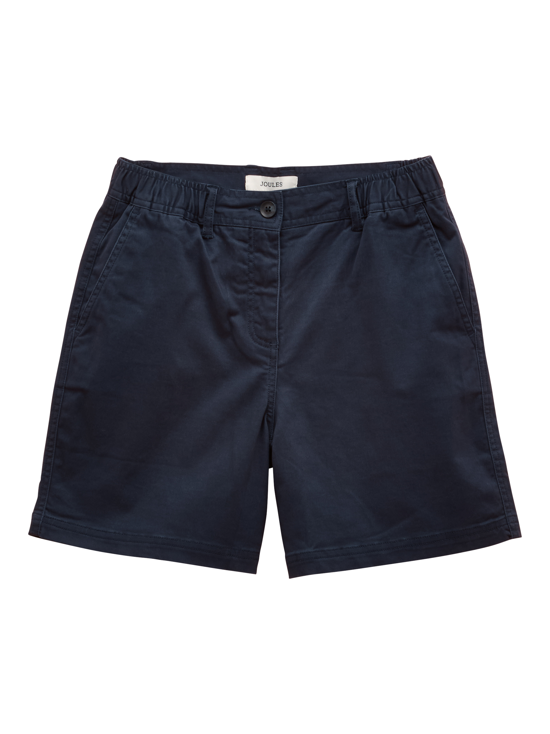 Product image 7 of 7, which shows Joules Cotton Blend Chino Shorts, Navy, 6