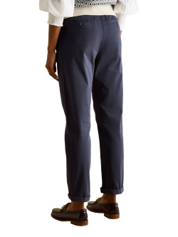 Joules Mid Rise Slim Fit Chinos - view 2, Navy