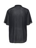 Soaked In Luxury Cammelie Semi Sheer Top, Night Sky