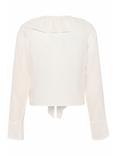 Soaked In Luxury Cammelie Ruffle Top, Whisper White