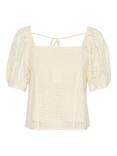Soaked In Luxury Coopelia Tie Back Top, Whisper White