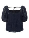 Soaked In Luxury Coopelia Tie Back Top, Night Sky