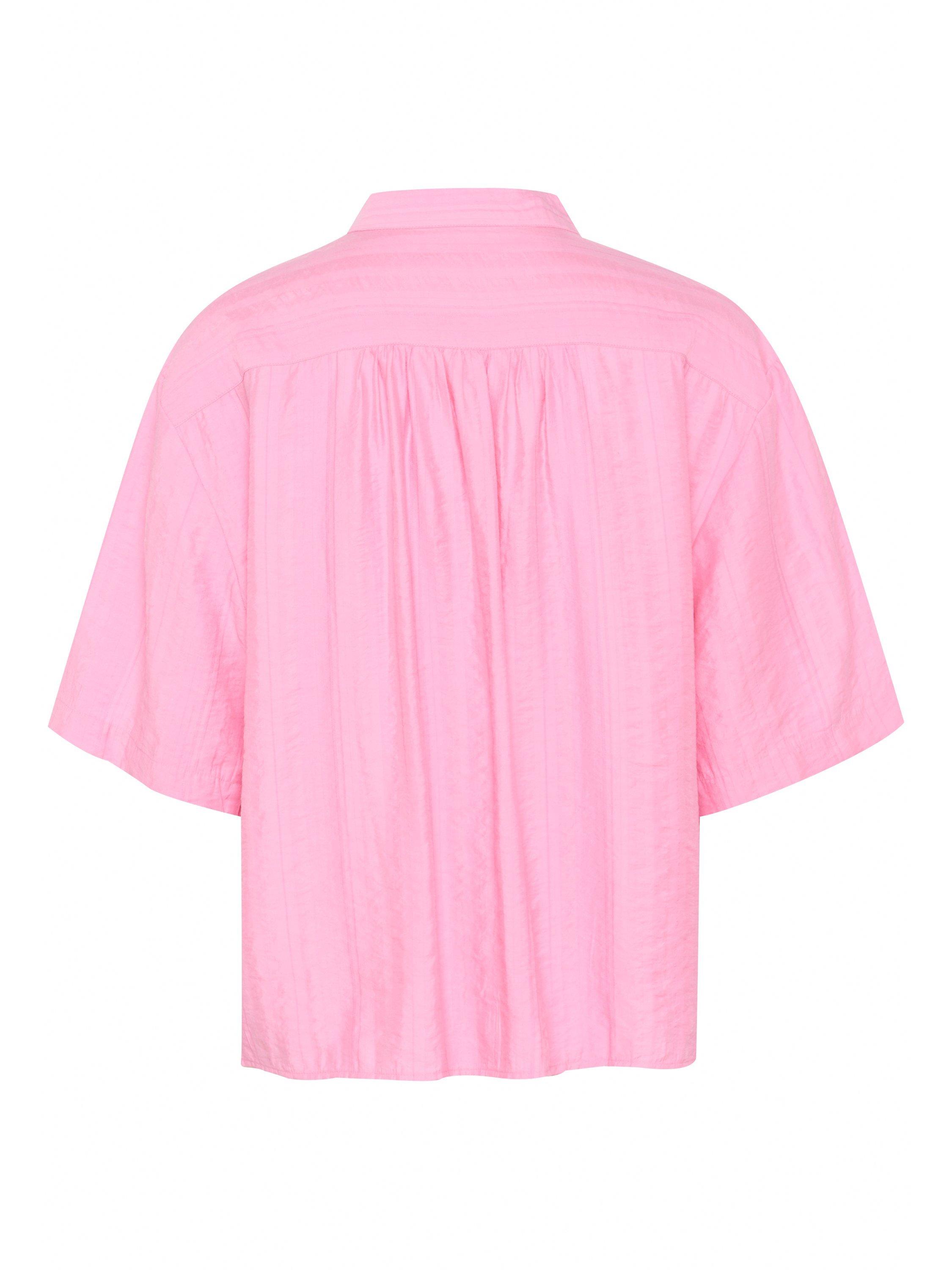 Product image 2 of 2, which shows Soaked In Luxury Emine Shirt, Rosebloom, XS