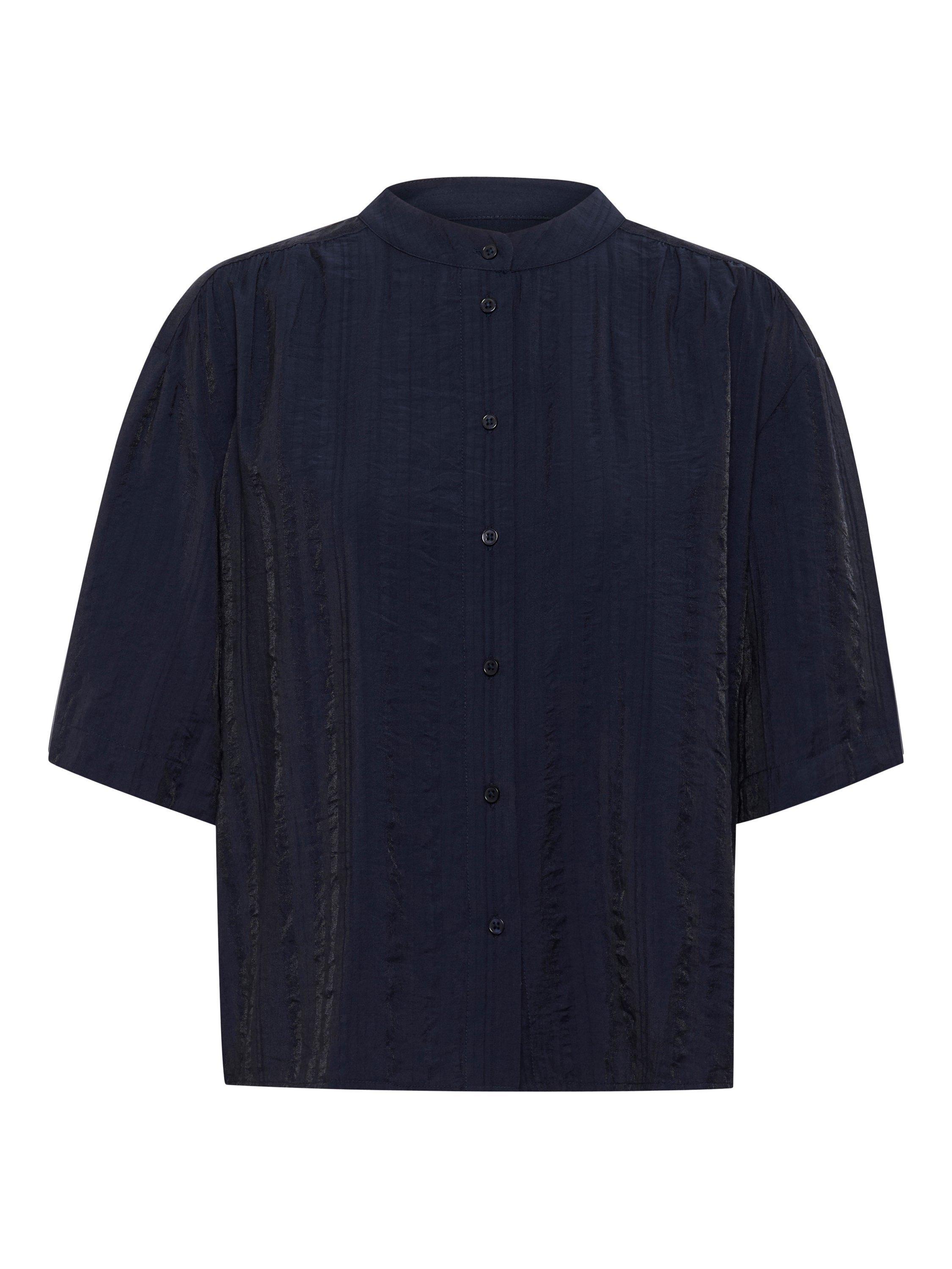 Product image 1 of 2, which shows Soaked In Luxury Emine Shirt, Night Sky, XS