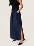Soaked In Luxury Maja Maxi Skirt, Navy