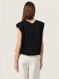 Soaked In Luxury Jina Balloon Tank Top, Black