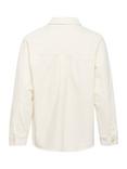 Soaked In Luxury Selino Long Sleeve Shirt, Off White