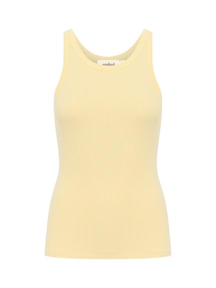 Soaked In Luxury Simone Tank Top, Yellow