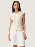 Soaked In Luxury Susanna Textured Knit Top, Cream