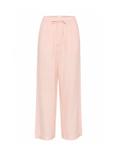 Soaked In Luxury Celian Pure Linen Trousers, Peach Whip