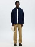 SELECTED HOMME Regrick Long Sleeve Button Shirt, Sky Captain