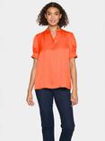 Saint Tropez Veeni Ruffle Detail Top, Tigerlily