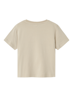 NAME IT Kids' Cotton Short Sleeved Jurassic World T-Shirt, Peyote - view 2, Peyote