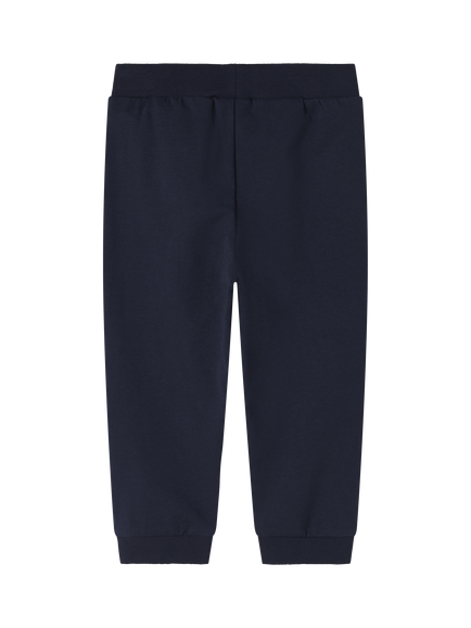 NAME IT Kids' Cotton Spiderman Jogging Bottoms, Navy Blazer - view 2, Navy Blazer
