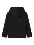 NAME IT Kids' Cotton Blend One Piece Anime Hooded Sweatshirt, Black