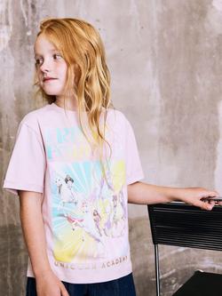 NAME IT Kids' Cotton Relaxed Friends Forever Unicorn T-Shirt, Burnished Lilac - view 2, Burnished Lilac