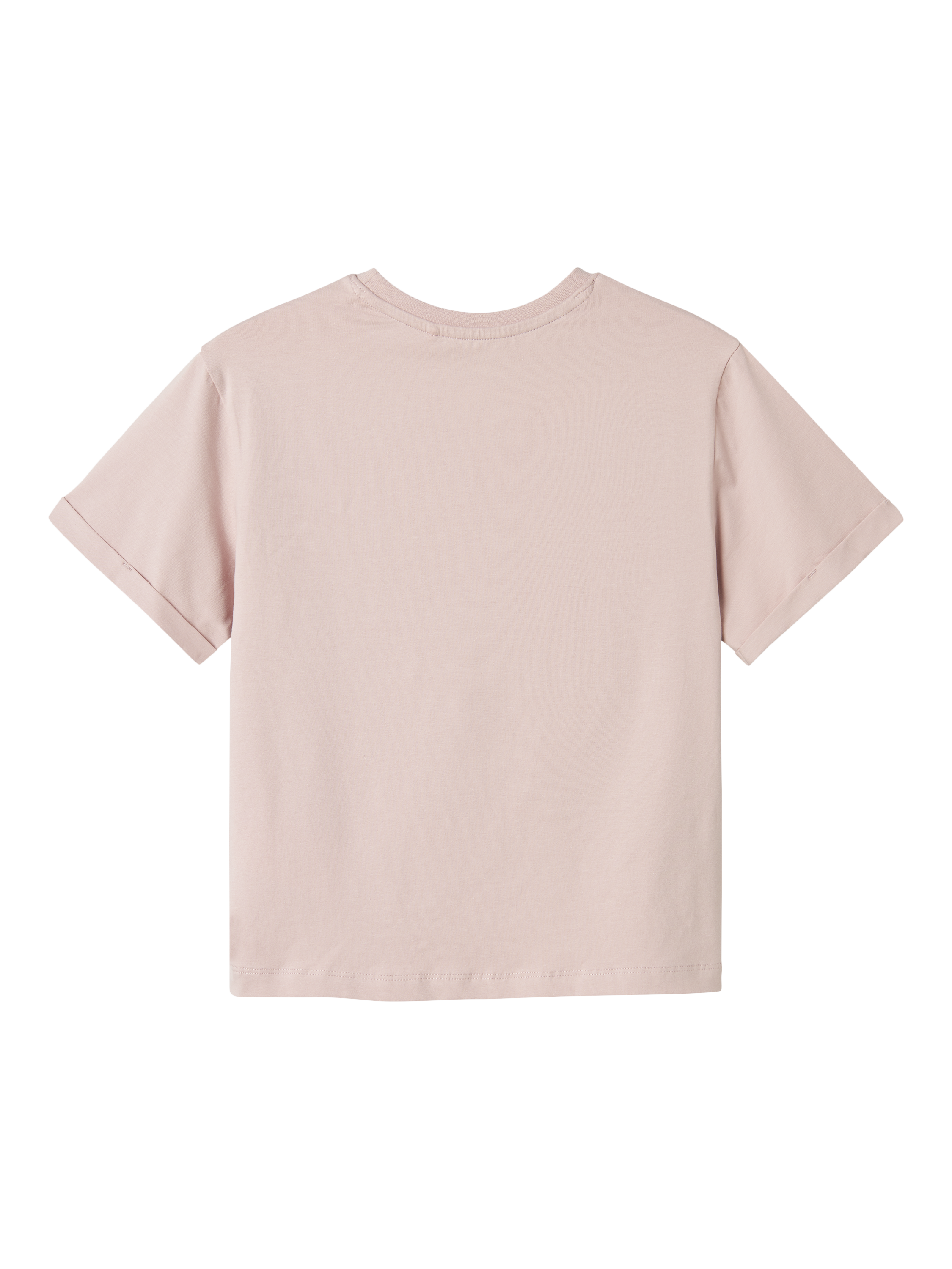 Product image 3 of 4, which shows NAME IT Kids' Cotton Relaxed Friends Forever Unicorn T-Shirt, Burnished Lilac, 5 years